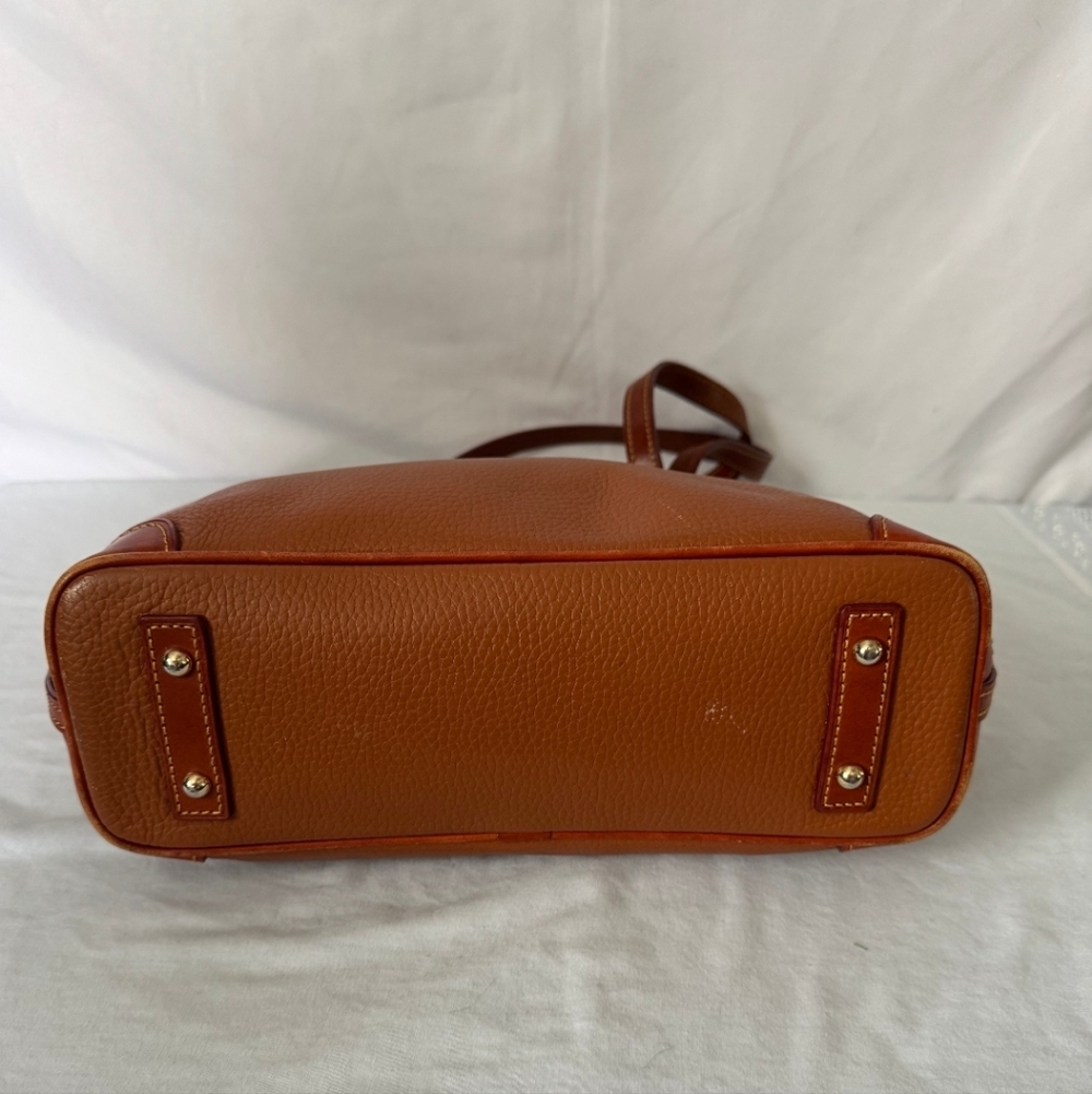 Dooney & Bourke Charlston Brown Leather Tote - Picture 5 of 8